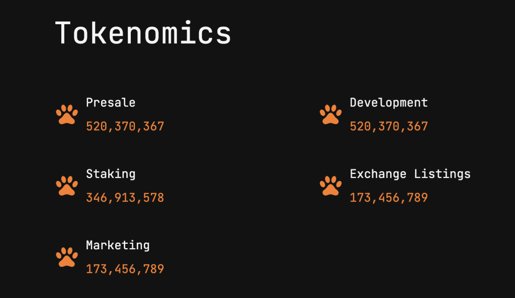 Scotty AI tokenomika